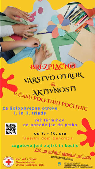 Poletne počitnice so brez skrbi za starše